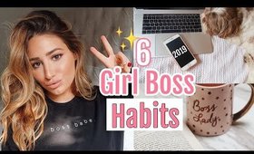 6 Girl Boss Habits to Achieve Goals in 2019// GOAL DIGGER