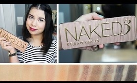 URBAN DECAY NAKED 3 PALETTE | Unboxing, Swatches, First Impressions...
