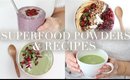 Superfood Powder Favourites & Recipes (Vegan/Plant-based) | JessBeautician