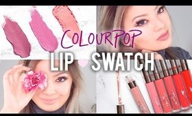 Colourpop Ultra Matte Lip Swatch