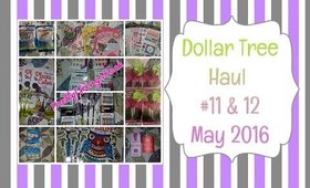 Dollar Tree Haul #11 & #12 | May 2016 | PrettyThingsRock