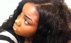 Lace closure Installed behind the hairline FAIL!!