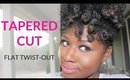 Flat Twist on Tapered Cut Using Eden Body Works| Tutorial + Review