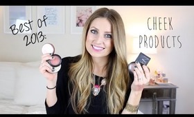 Let's Get Cheeky! Best of 2013: Cheek Products (w/ aglitterylife)