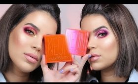 NEON! Huda Beauty Neon Obsessions Palette | 2 Looks