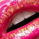 Glossy Glitter Lips