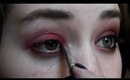 Dark Riding Hood/She Devil Halloween Makeup Tutorial (pretty halloween looks)