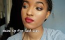 Eye Makeup For Red Lips