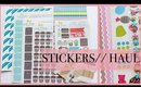 Stickers Haul Etsy The Pixie Paperie & Hobby Lobby | Grace Go