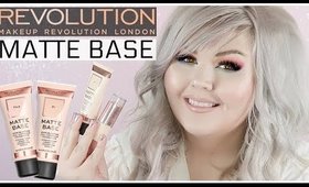 NEW Revolution Matte Base Foundation Wear Test + First Impression