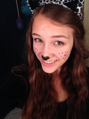 I had to dress up for a Halloween Concert so I decided to be a kitty! 