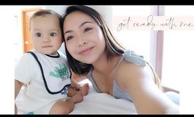 Get Ready With Me - Go To Makeup/Mommy Makeup (Talk Through)