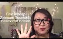 My Korean Skincare Essentials | Winter & Fall Edition