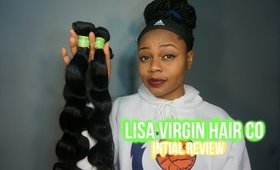 Lisa Virgin Hair Co Unboxing| Affordable Brazilian Body Wave Hair
