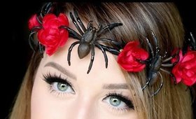 DIY SPIDER FLOWER CROWN