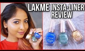 *NEW SHADES* LAKME Insta-Liners | Swatches and Review | Stacey Castanha