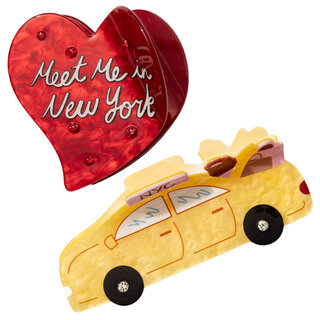 Frasier Sterling Meet Me In New York Claw Clip Set