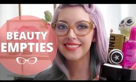 BEAUTY EMPTIES | Products I've Used Up