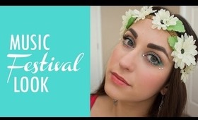 Music Festival Makeup