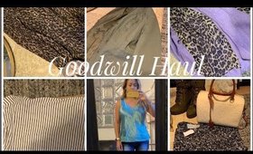 Goodwill Fall Try-On Haul-10 items for $25
