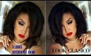 RETO 5 looks de maquillaje diferentes en mi ... PARTE 5 Look Clasico / Classic makeup | auroramakeup