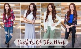 January Outfits Of The Week | Bethany Mota, Free People, Forever 21, PacSun OOTW