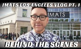 IMATS LOS ANGELES BEHIND THE SCENES VLOG PART 1 #MONDAYMAKEUPCHAT - mathias4makeup