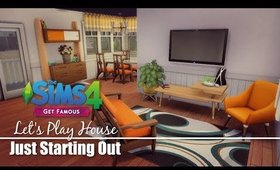 The Sims 4 Get Famous Speed Build Cozy Craftsman Lets Play House