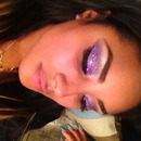 Loose Purple Glitter Eyeshadow 