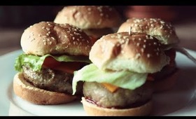 Cooking ♥ How to Make Simple Sliders (Mini Burgers)