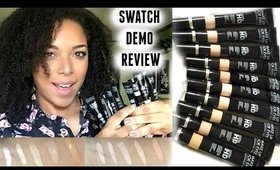 SWATCHES + DEMO + REVIEW | NEW Makeup Forever ULTRA HD Concealers | NaturallyCurlyQ