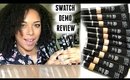 SWATCHES + DEMO + REVIEW | NEW Makeup Forever ULTRA HD Concealers | NaturallyCurlyQ
