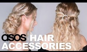 CUTE and EASY Hairstyles With ASOS Hair Accessories | Milk + Blush Hair Extensions