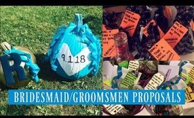 OUR BRIDESMAID AND GROOMSMEN PROPOSALS