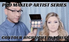 How to Contour & Highlight Using Contour Palettes Pro Makeup Tutorial - mathias4makeup