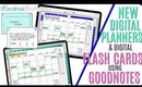 Whats New in the NEW DIGITAL PLANNER RELEASE Goodnotes & How to Use Digital Flash Cards for Studying