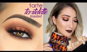 TARTE COSMETICS TARTELETTE TOASTED PALETTE TUTORIAL, SWATCHES & REVIEW