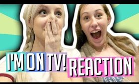 I'M ON TV!! MY REACTION