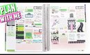 Plan as I go: WATERMELON Plan With Me | Erin Condren Life Planner Vertical Layout Weekly Spread #64