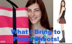 All About Modeling: What I Bring to Shoots + Giveaway Winner!