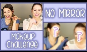 NO MIRROR Makeup Challenge || CLUBBING STYLE