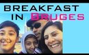 Breakfast in Brugge | Belgium Day 1 Vlog 72