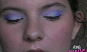 Purple and Blue Glamour Doll Eyes Tutorial
