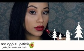 Red Apple Lipstick Holiday 2015 Collection Swatches!