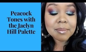 Peacock Tones with the Jaclyn Hill Palette