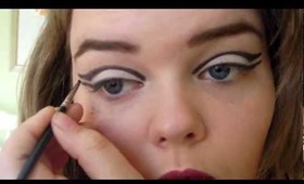 1960's Twiggy inspired Makeup Look