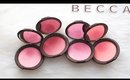 Review & Swatches: BECCA Shimmering Skin Perfector Luminous Blushes | Dupes!