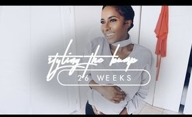 STYLING THE BUMP: 26 Weeks Pregnant!