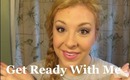GET READY WITH ME... Cut Crease Eye Makeup and Pink Lips