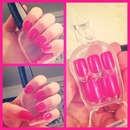 pink nails 